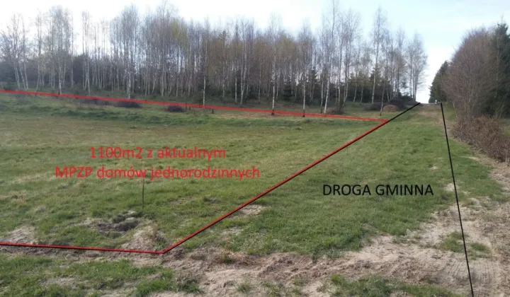 Działka budowlana Ząbrsko Górne