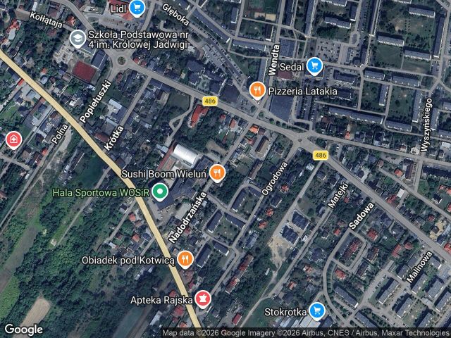 Działka budowlana Wieluń Stare Sady, ul. Nadodrzańska. Zdjęcie 1