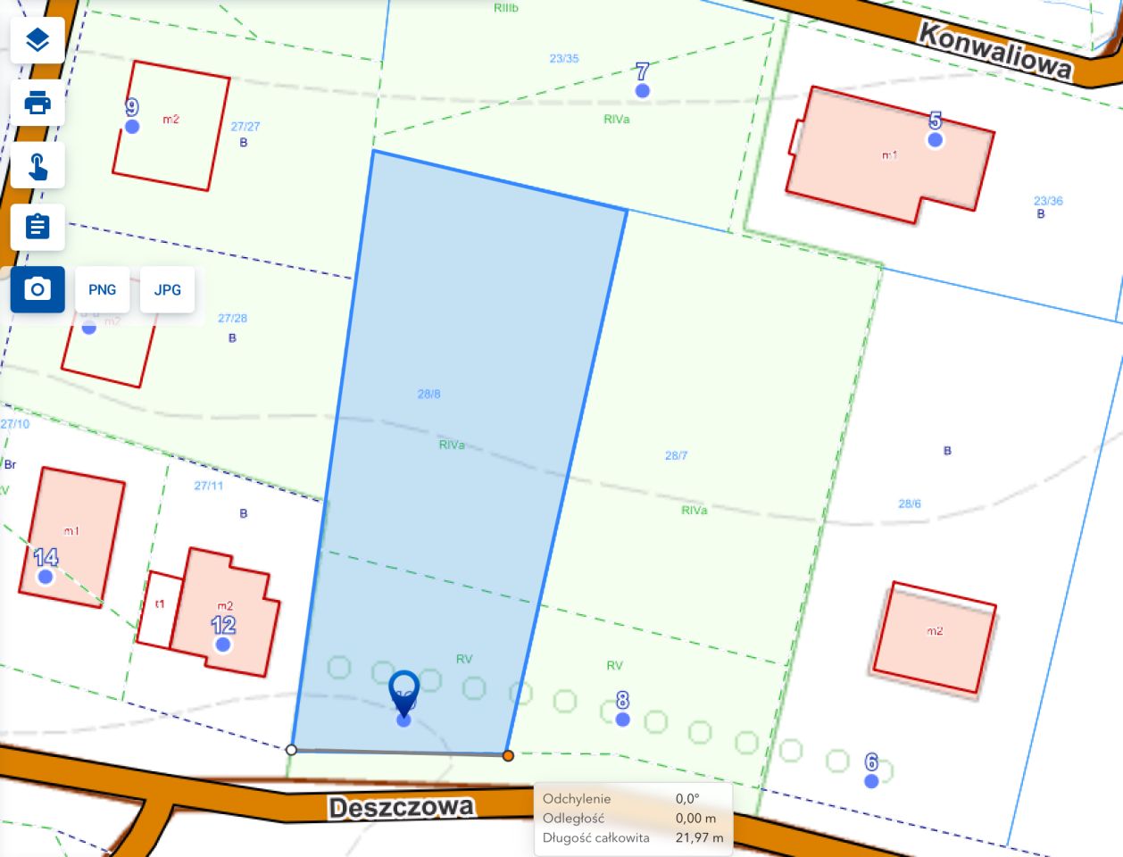 Działka budowlana Szczecin Płonia, ul. Deszczowa. Zdjęcie 8