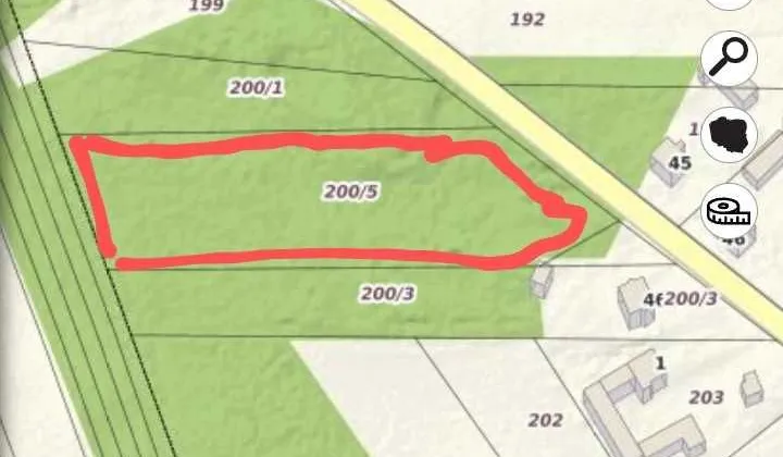 Działka leśna Jawory Stare