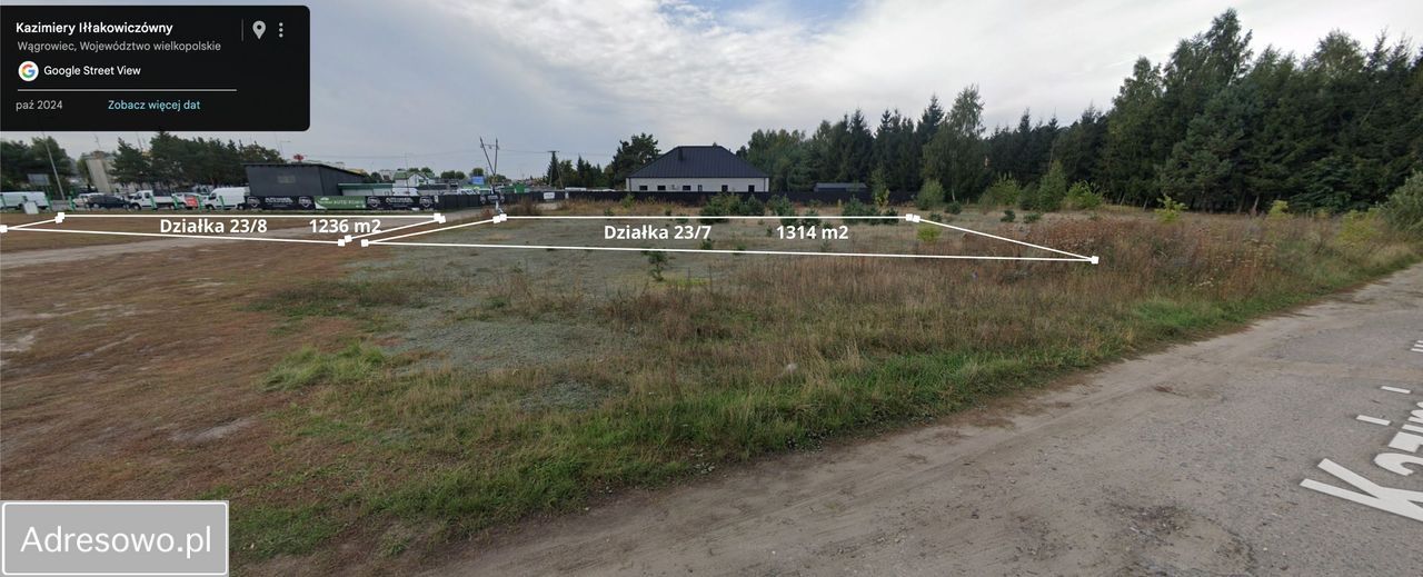 Działka budowlana Wągrowiec, ul. Kcyńska. Zdjęcie 5