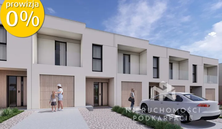 dom szeregowy, 4 pokoje Rzeszów Słocina, ul. św. Marcina