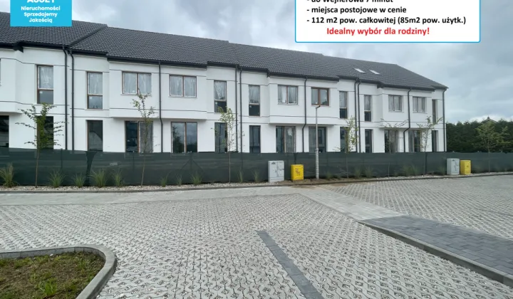 dom szeregowy, 4 pokoje Bolszewo, ul. Strażacka
