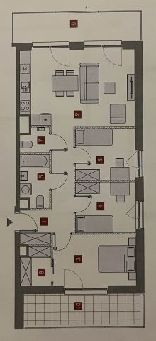 Mieszkanie 4-pokojowe Kraków Górka Narodowa, ul. Papierni Prądnickich. Zdjęcie 3