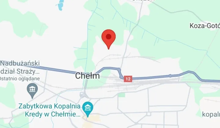 Działka rolna Chełm Białawin