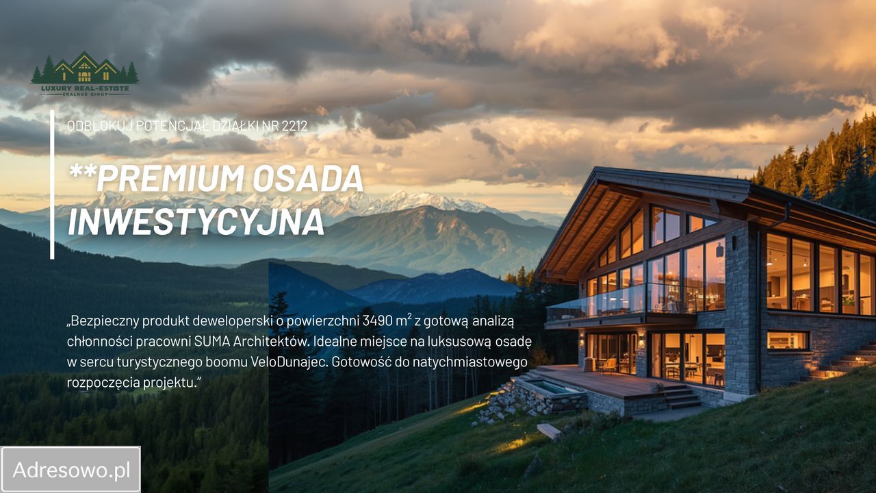 Działka inwestycyjna Tylmanowa. Zdjęcie 6