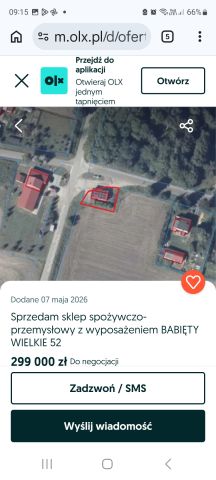 Nieruchomość komercyjna Babięty Wielkie, Babięty Wielkie. Zdjęcie 3