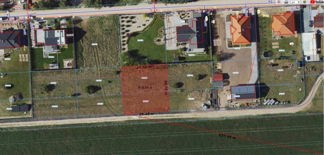 Działka budowlana Grabieniec. Zdjęcie 4