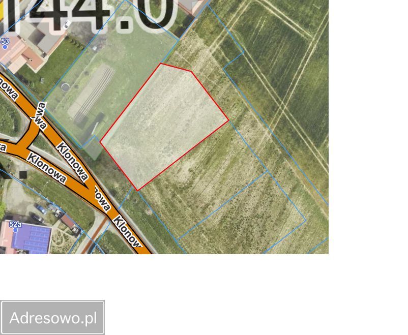 Działka budowlana Gaj Oławski, ul. Klonowa. Zdjęcie 3