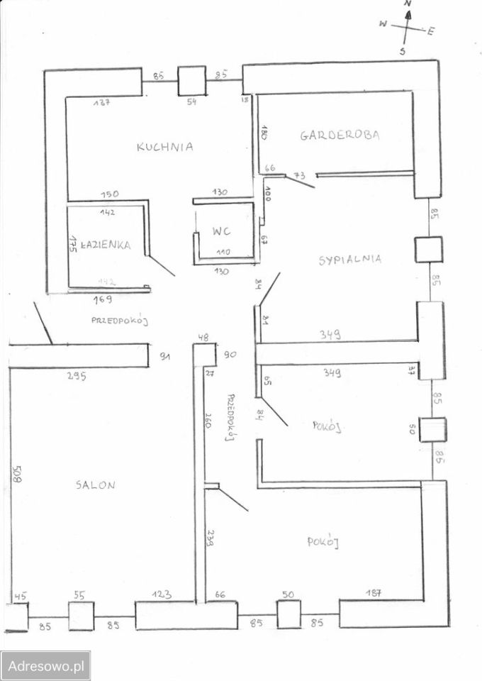 Mieszkanie 4-pokojowe Warszawa Mokotów, al. Niepodległości. Zdjęcie 16