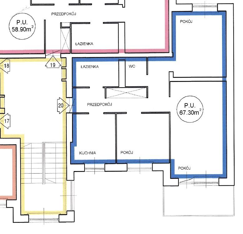 Mieszkanie 3-pokojowe Tarnów Piaskówka, ul. Piotra Skargi. Zdjęcie 15