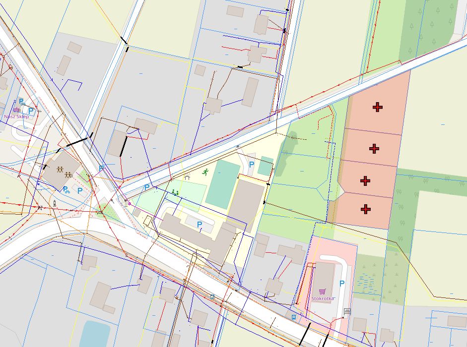 Działka budowlana Wadowice Dolne. Zdjęcie 2