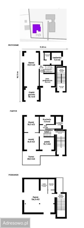 dom wolnostojący, 10 pokoi Krzeszowice, ul. Miękińska. Zdjęcie 9
