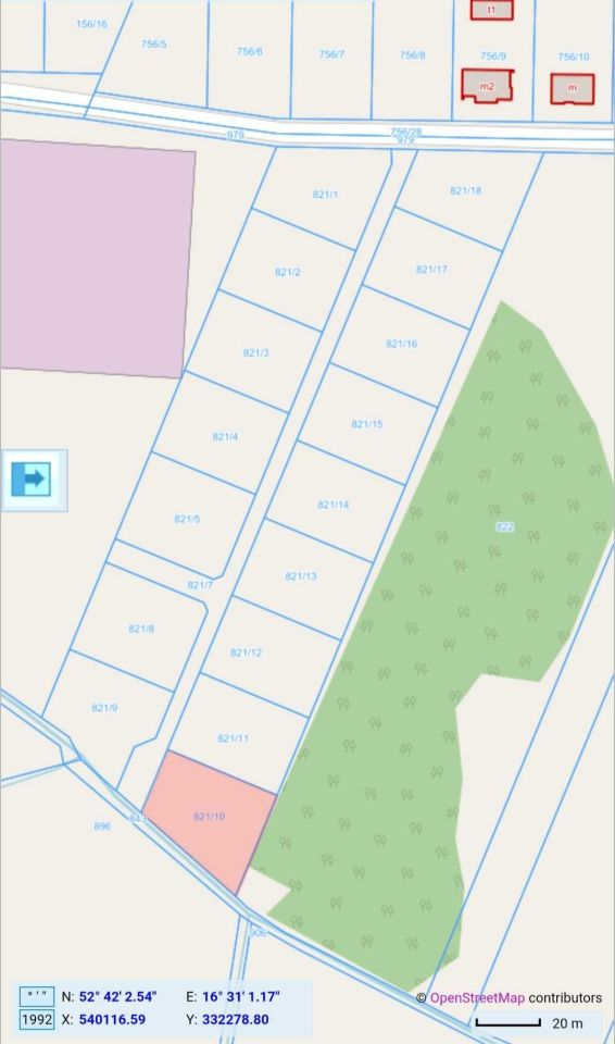 Działka budowlana Obrzycko, ul. Kolejowa. Zdjęcie 2