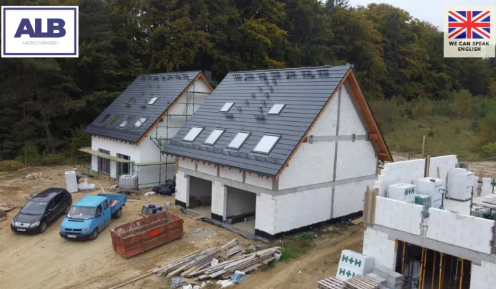 bliźniak, 4 pokoje Bąkowo