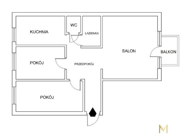 Mieszkanie 3-pokojowe Warszawa Mokotów, ul. Katalońska. Zdjęcie 1