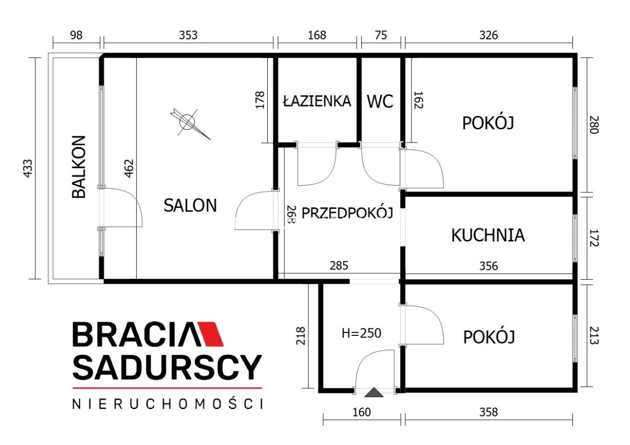 Mieszkanie 3-pokojowe Kraków Podgórze Duchackie, ul. Łużycka. Zdjęcie 19