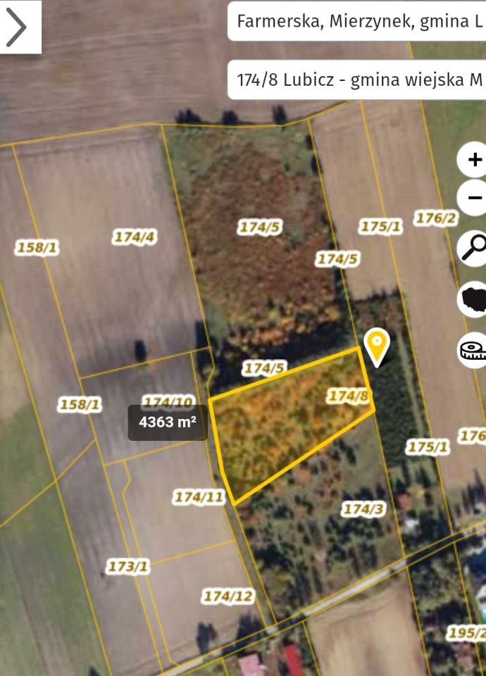 Działka budowlana Mierzynek, ul. Farmerska. Zdjęcie 5