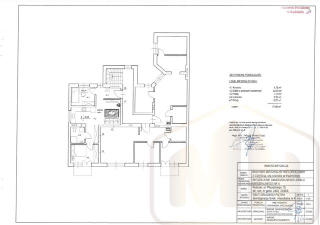 Mieszkanie 3-pokojowe Kościan Centrum, ul. marsz. Józefa Piłsudskiego. Zdjęcie 17
