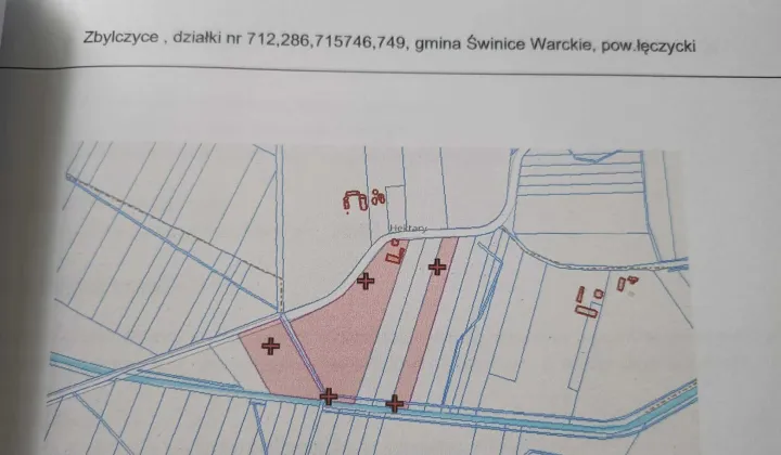 Działka rolna Zbylczyce