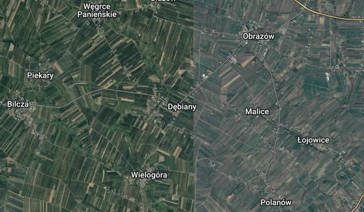 Działka rolna Dębiany