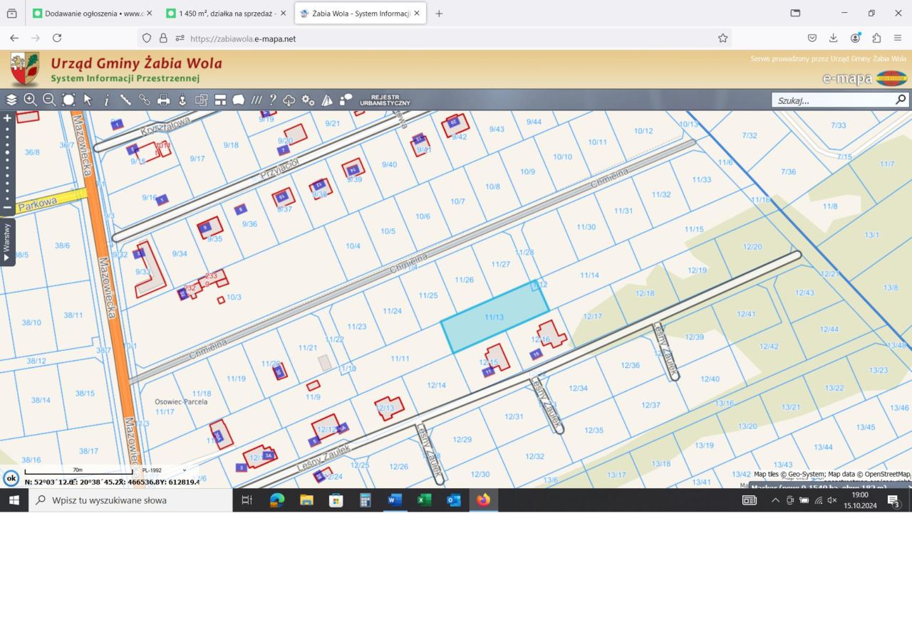 Działka budowlana Osowiec, ul. Mazowiecka. Zdjęcie 3