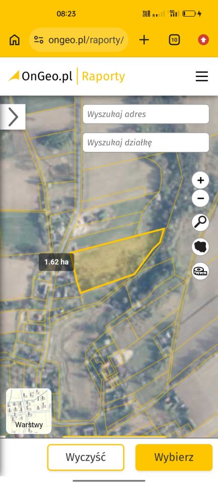 Działka rolno-budowlana Dąbrowa. Zdjęcie 1