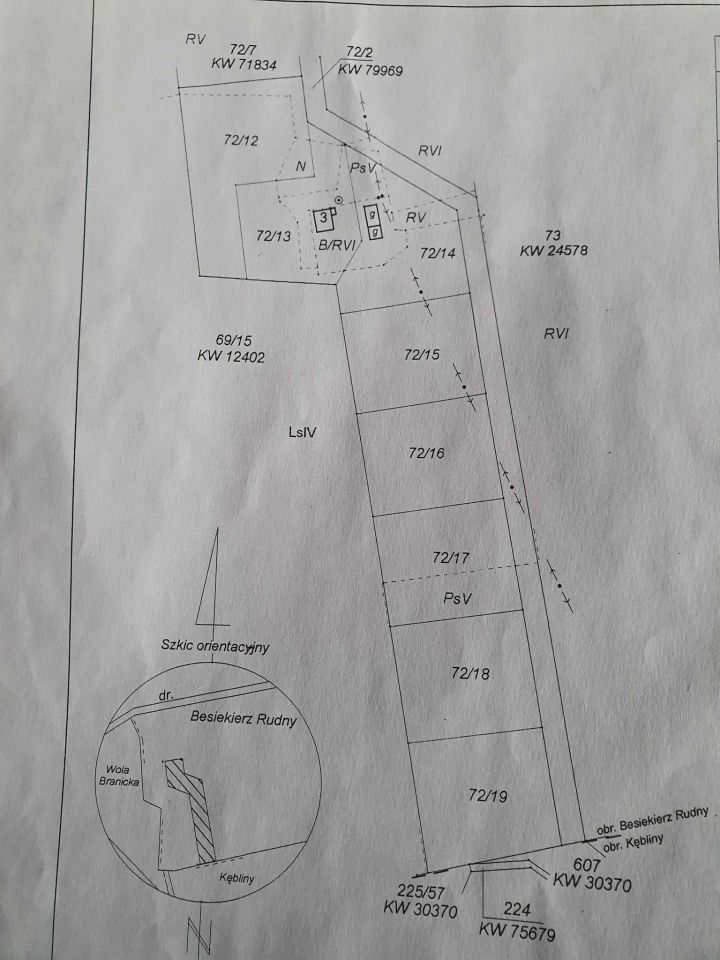 Działka budowlana Besiekierz Rudny. Zdjęcie 6