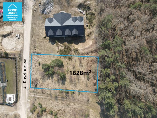 Działka inwestycyjna Gowino, ul. Kasztanowa. Zdjęcie 5