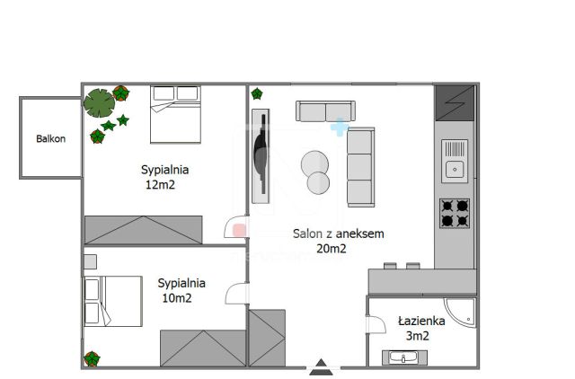 Mieszkanie 3-pokojowe Warszawa Praga, ul. Międzynarodowa. Zdjęcie 7