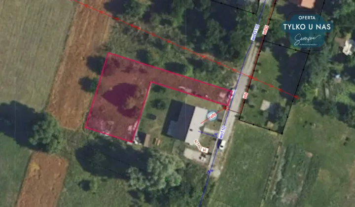 Działka budowlana Studzieniec