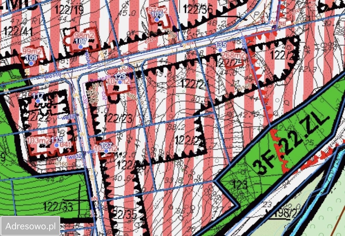 Działka budowlana Kamionek Wielki. Zdjęcie 2