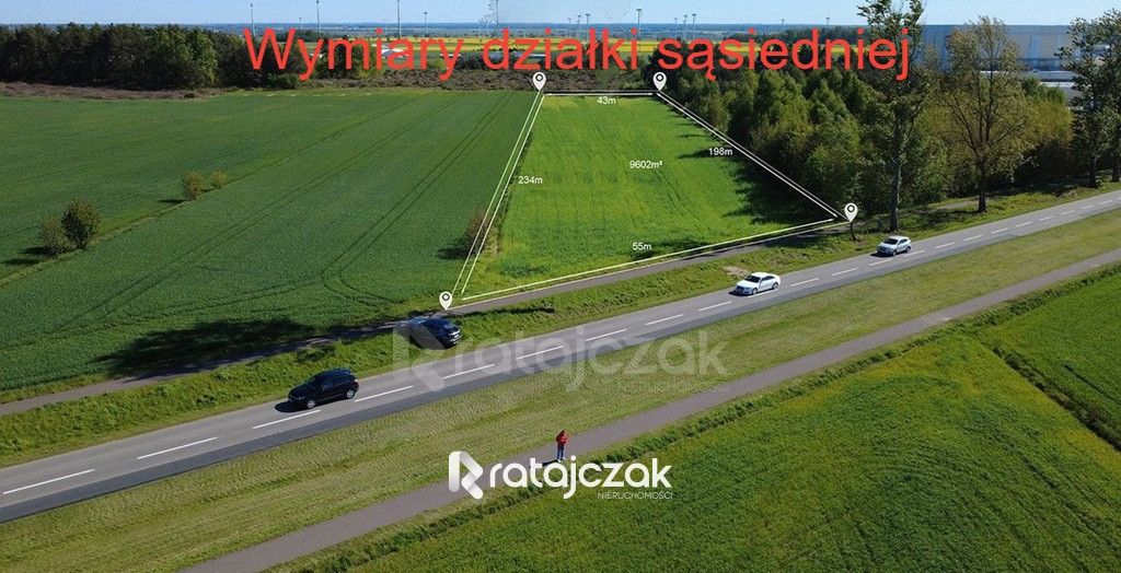 Działka inwestycyjna Łebcz, ul. dr. Augusta Oetkera. Zdjęcie 4