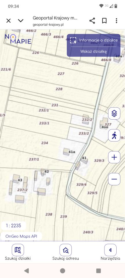 Działka rolno-budowlana Podklucze