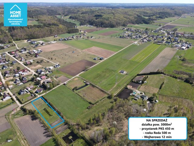 Działka budowlana Zelewo, ul. Polna. Zdjęcie 9