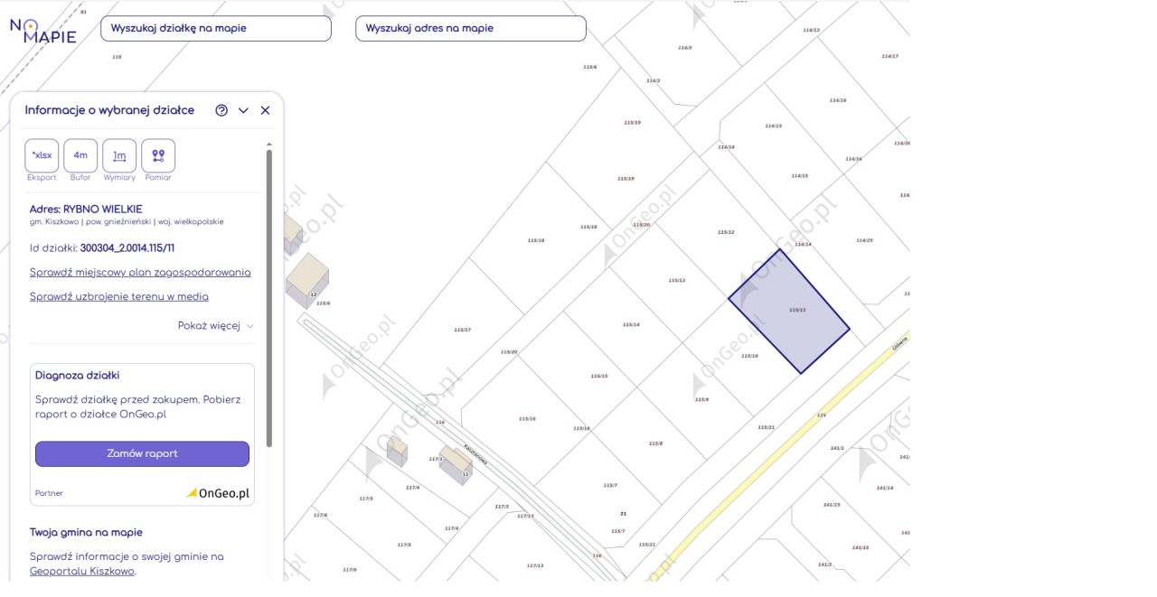 Działka budowlana Rybno Wielkie, ul. Kasztanowa. Zdjęcie 7