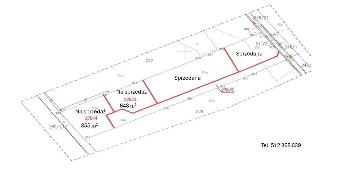 Działka budowlana Rypin, ul. Toruńska. Zdjęcie 3