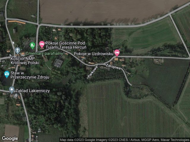 Działka inwestycyjna Przerzeczyn-Zdrój, ul. Parkowa. Zdjęcie 1