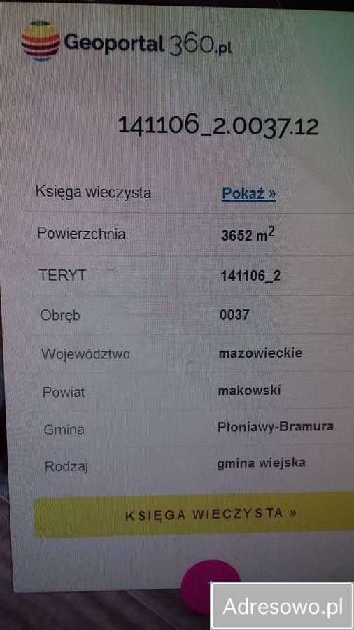 Działka rolno-budowlana Węgrzynówek. Zdjęcie 7