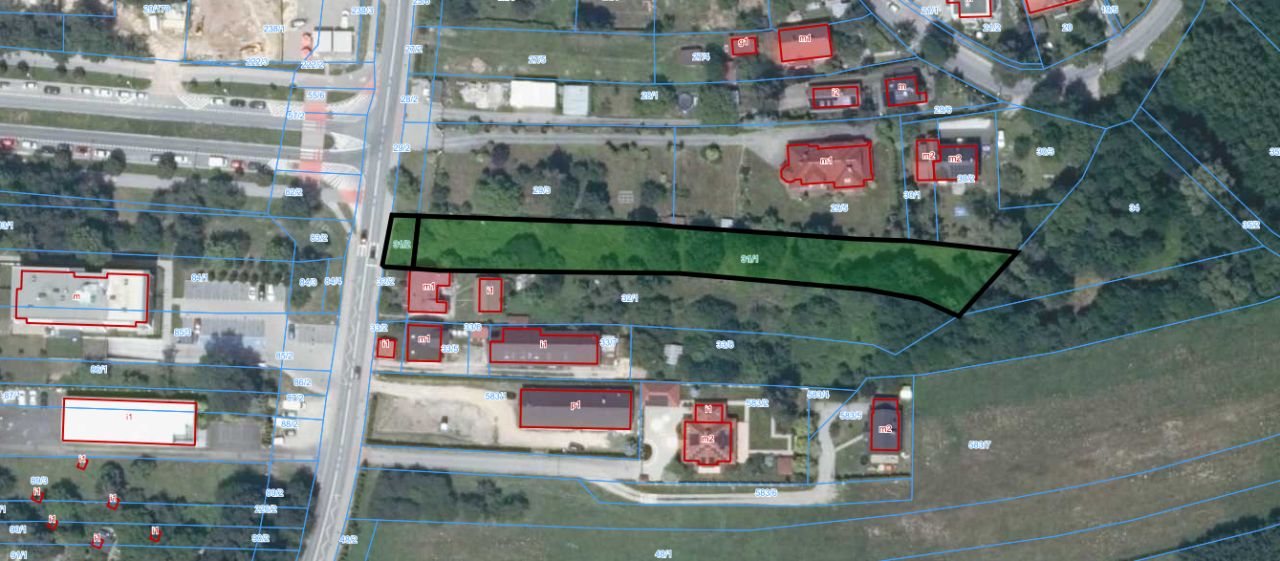 Działka budowlana Kraków Podgórze, ul. Mała Góra