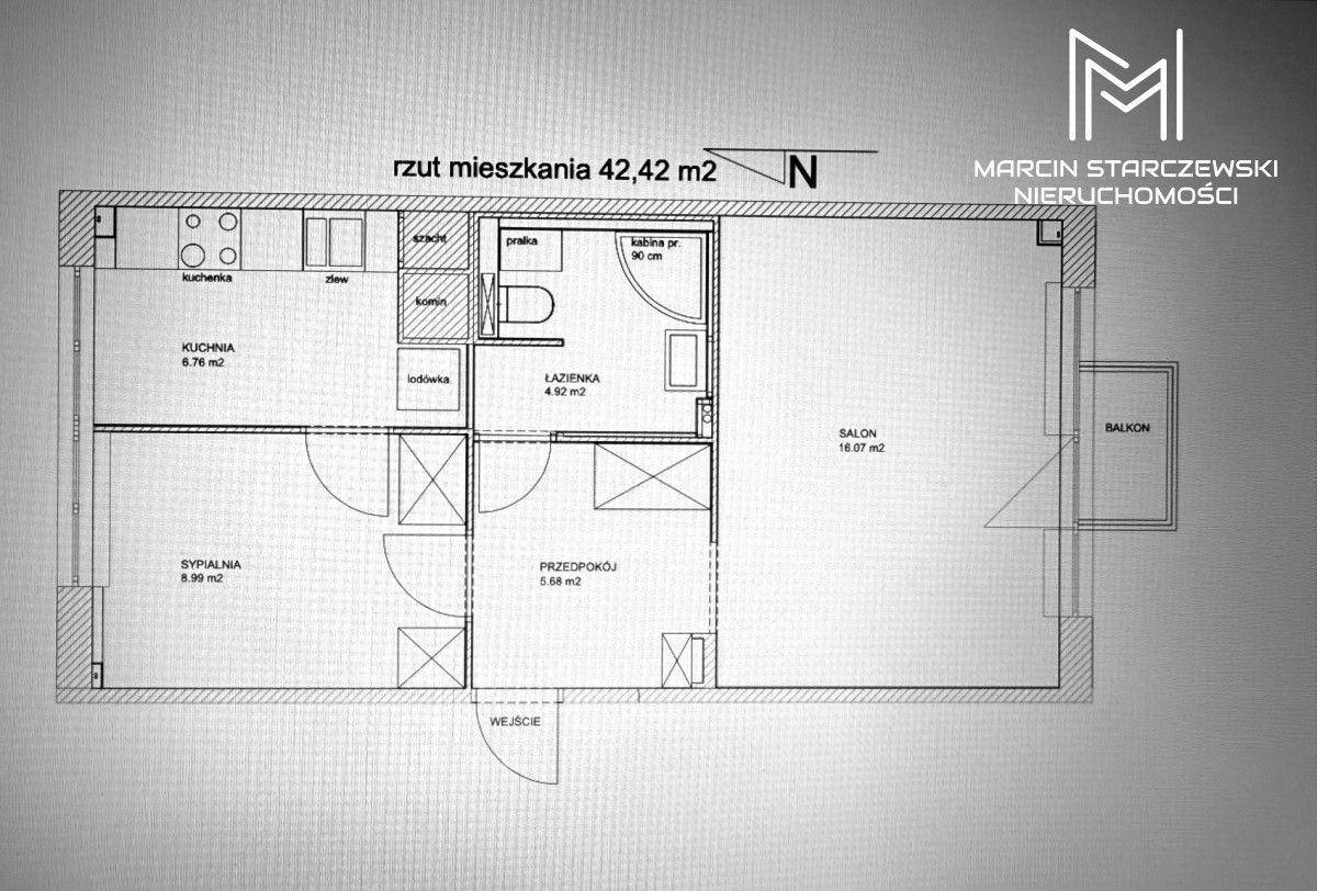 Mieszkanie 2-pokojowe Łódź Retkinia, ul. Olimpijska. Zdjęcie 19
