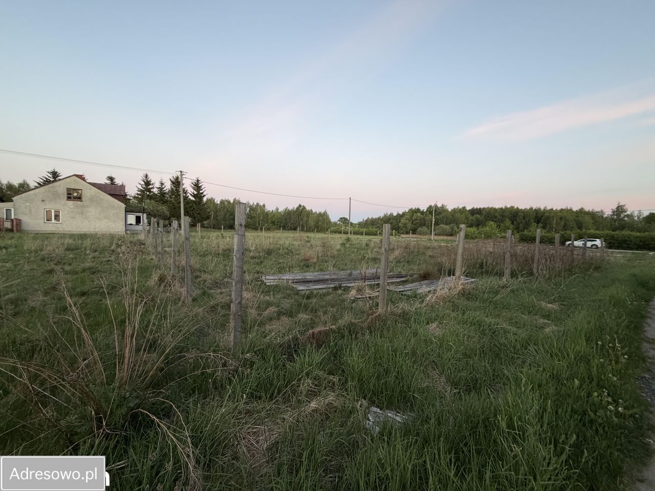 Działka budowlana Olesin, ul. Pałacowa. Zdjęcie 1