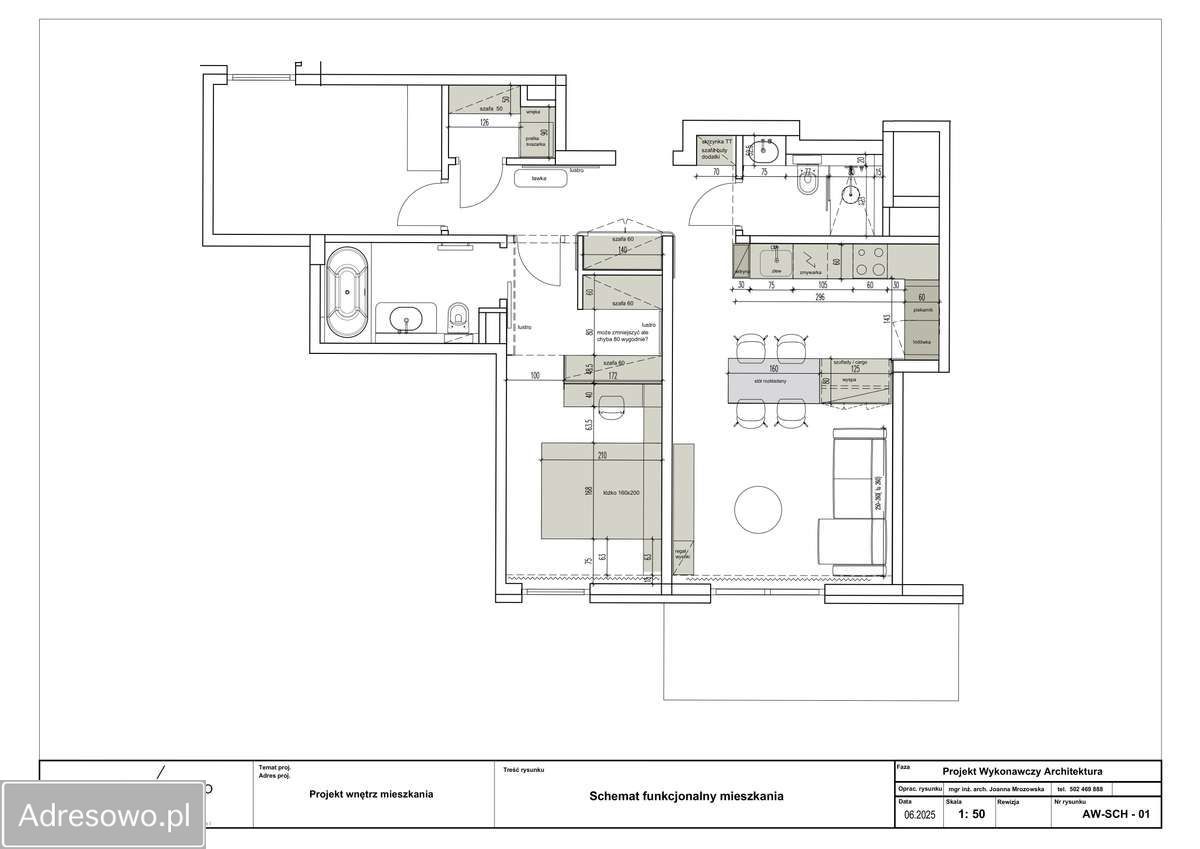 Mieszkanie 3-pokojowe Warszawa Mokotów, ul. Kiwi. Zdjęcie 9