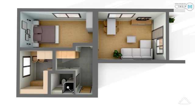 Mieszkanie 2-pokojowe Kielce Centrum, ul. Jurija Gagarina. Zdjęcie 13