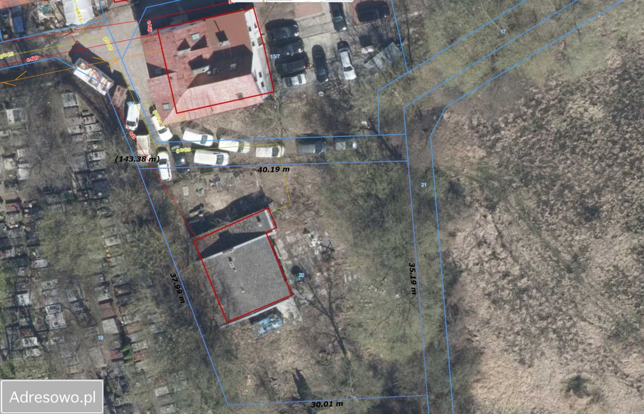 Działka inwestycyjna Warszawa Wilanów, ul. Przyczółkowa. Zdjęcie 5