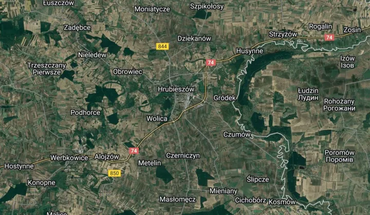 Działka rod Hrubieszów, ul. Kolejowa