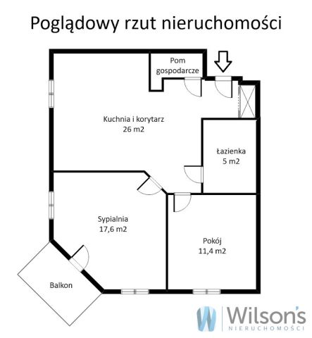 Mieszkanie 3-pokojowe Grodzisk Mazowiecki, ul. Rusałki. Zdjęcie 1