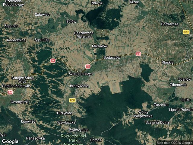 Działka rolna Brody Duże. Zdjęcie 1