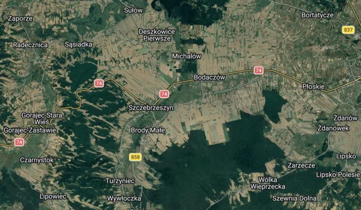 Działka rolna Brody Duże