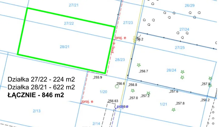 Działka budowlana Częstochowa Kiedrzyn, ul. Tadeusza Mazowieckiego